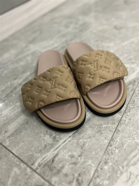 louis vuitton pillow slides dupe|Louis Vuitton isola dupe.